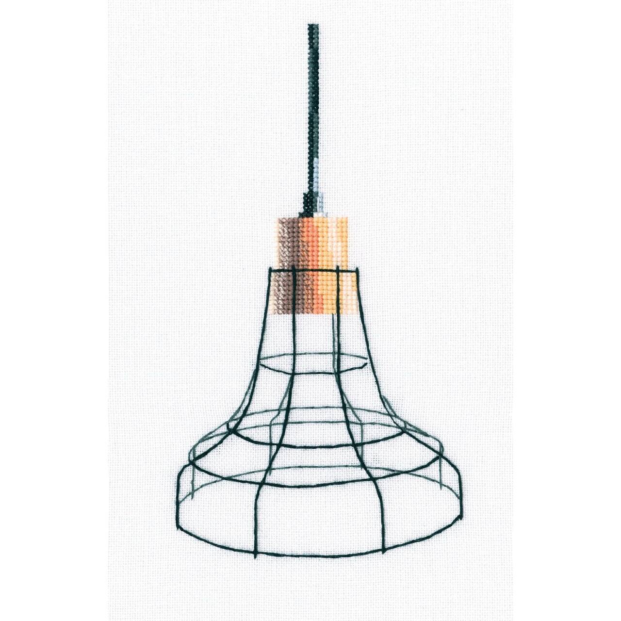 RTO Loft-Style Lamp Counted Cross Stitch Kit